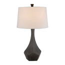 Hospitality furniture - Gray Faceted Accent Table Lamp - www.oroatrade.com