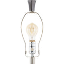 Hospitality furniture - Gray Faceted Accent Table Lamp - www.oroatrade.com