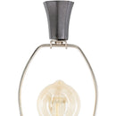 Hospitality furniture - Gray Faceted Accent Table Lamp - www.oroatrade.com