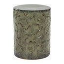 Modern European furniture - Carved Ceramic Garden Stool - www.oroatrade.com