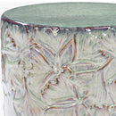Modern European furniture - Carved Ceramic Garden Stool - www.oroatrade.com