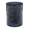 Modern European furniture - Carved Ceramic Garden Stool - www.oroatrade.com