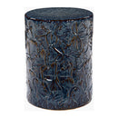 Modern European furniture - Carved Ceramic Garden Stool - www.oroatrade.com