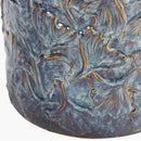Modern European furniture - Carved Ceramic Garden Stool - www.oroatrade.com
