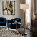 Hospitality furniture - Metallic Finish Accent Floor Lamp - www.oroatrade.com