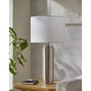 Hospitality furniture - Metallic Finish Accent Table Lamp - www.oroatrade.com