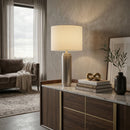 Hospitality furniture - Metallic Finish Accent Table Lamp - www.oroatrade.com