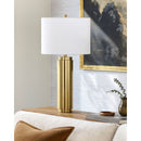 Hospitality furniture - Metallic Finish Accent Table Lamp - www.oroatrade.com