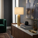 Hospitality furniture - Metallic Finish Accent Table Lamp - www.oroatrade.com