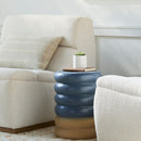 Modern European furniture - Glazed Ceramic Garden Stool - www.oroatrade.com