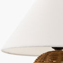 Hospitality furniture - Round Rattan Accent Table Lamp - www.oroatrade.com