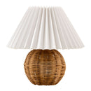 Hospitality furniture - Round Rattan Accent Table Lamp - www.oroatrade.com
