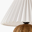 Hospitality furniture - Round Rattan Accent Table Lamp - www.oroatrade.com