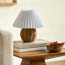 Hospitality furniture - Round Rattan Accent Table Lamp - www.oroatrade.com