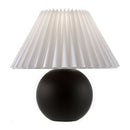 Hospitality furniture - Pleated Linen Ceramic Table Lamp - www.oroatrade.com