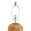 Hospitality furniture - Rattan White Cotton Table Lamp - www.oroatrade.com
