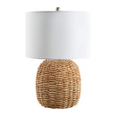 Hospitality furniture - Rattan White Cotton Table Lamp - www.oroatrade.com