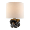 Hospitality furniture - Knotted Base Accent Table Lamp - www.oroatrade.com