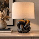 Hospitality furniture - Knotted Base Accent Table Lamp - www.oroatrade.com