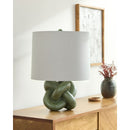 Hospitality furniture - Knotted Base Accent Table Lamp - www.oroatrade.com