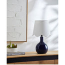 Hospitality furniture - Wavy-Edge Rattan Ceramic Table Lamp - www.oroatrade.com