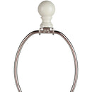Contract furniture - Ivory Linen Ceramic Table Lamp - www.oroatrade.com