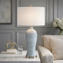 Hospitality furniture - Gray Concrete Accent Table Lamp - www.oroatrade.com