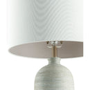 Hospitality furniture - Gray Concrete Accent Table Lamp - www.oroatrade.com