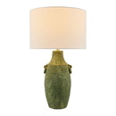Hospitality furniture - Rustic Green Ceramic Table Lamp - www.oroatrade.com