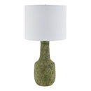 Hospitality furniture - Rustic Green Ceramic Table Lamp - www.oroatrade.com