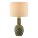 Hospitality furniture - Handpainted Green Ceramic Table Lamp - www.oroatrade.com