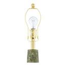 Hospitality furniture - Handpainted Green Ceramic Table Lamp - www.oroatrade.com