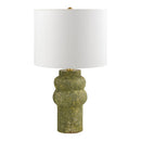 Hospitality furniture - Rustic Green Ceramic Table Lamp - www.oroatrade.com