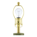Hospitality furniture - Handpainted Green Ceramic Table Lamp - www.oroatrade.com