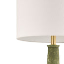 Hospitality furniture - Rustic Green Ceramic Table Lamp - www.oroatrade.com