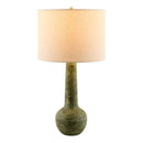 Hospitality furniture - Handpainted Green Ceramic Table Lamp - www.oroatrade.com