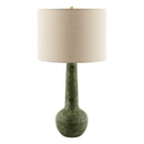 Hospitality furniture - Handpainted Green Ceramic Table Lamp - www.oroatrade.com