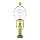 Hospitality furniture - Handpainted Green Ceramic Table Lamp - www.oroatrade.com