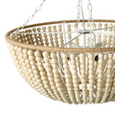 Hospitality furniture - Cream Beaded Pendant Lamp - www.oroatrade.com