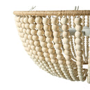 Hospitality furniture - Cream Beaded Pendant Lamp - www.oroatrade.com