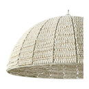 Hospitality furniture - Cream Beaded Dome Pendant Light - www.oroatrade.com