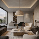 Hospitality furniture - Cream Beaded Dome Pendant Light - www.oroatrade.com