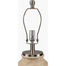 Hospitality furniture - Rounded Cement Linen Table Lamp - www.oroatrade.com