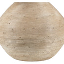 Hospitality furniture - Rounded Cement Linen Table Lamp - www.oroatrade.com