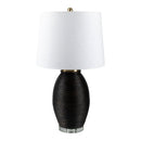 Hospitality furniture - Cement Base Linen Table Lamp - www.oroatrade.com
