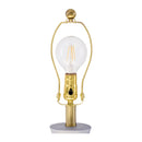 Hospitality furniture - Painted Base Linen Table Lamp - www.oroatrade.com