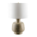 Hospitality furniture - Painted Base Linen Table Lamp - www.oroatrade.com