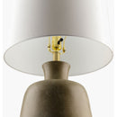Hospitality furniture - Painted Base Linen Table Lamp - www.oroatrade.com