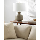 Hospitality furniture - Painted Base Linen Table Lamp - www.oroatrade.com