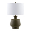 Hospitality furniture - Painted Base Linen Table Lamp - www.oroatrade.com
